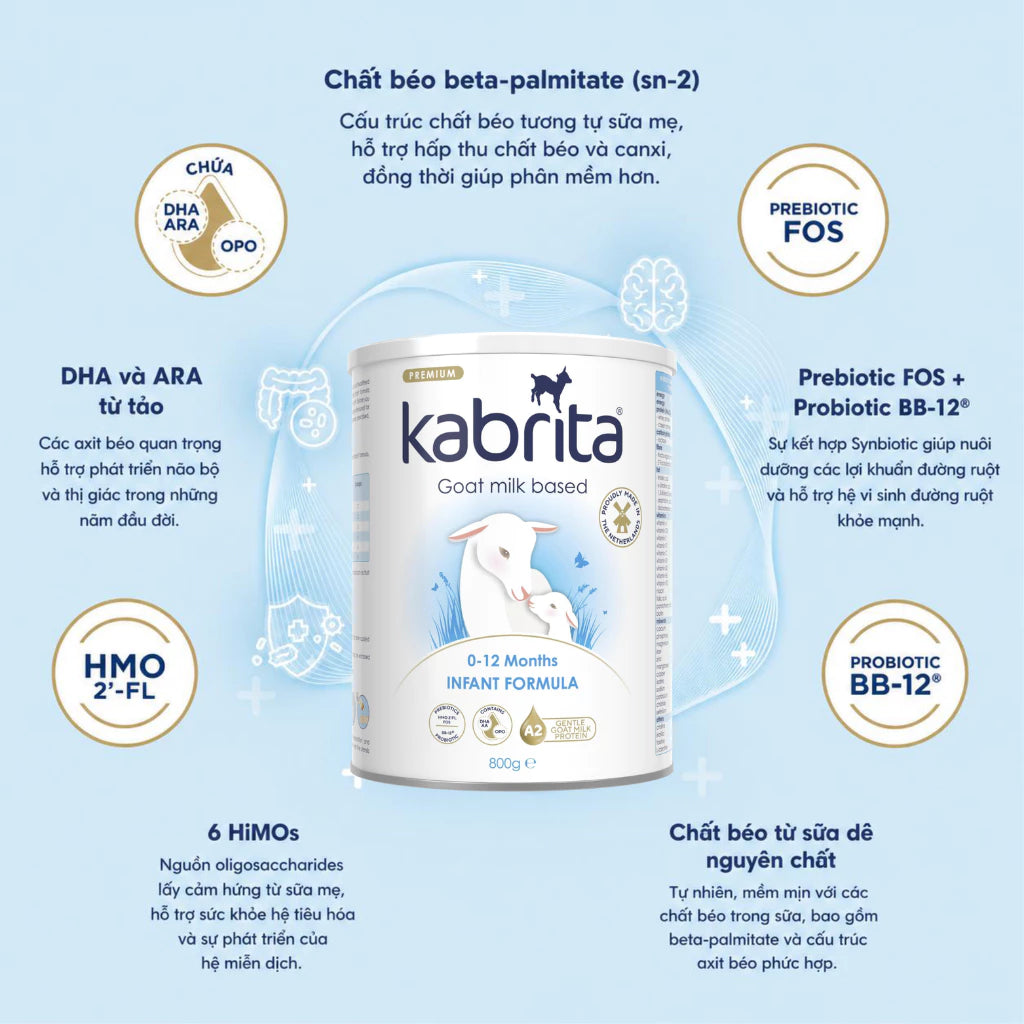 Sữa dê Kabrita Số 1 400g (0-1 tuổi)